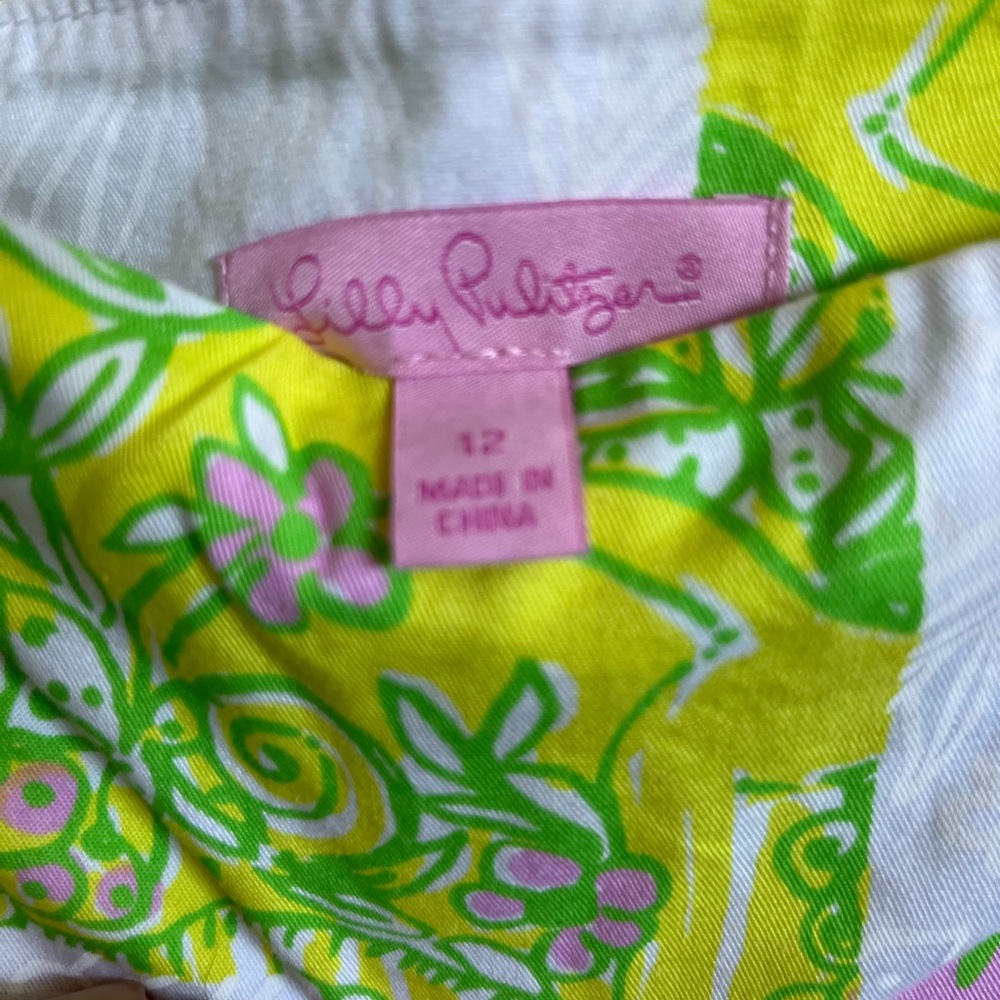 Lilly Pulitzer Checker Patchwork Skort - image 3